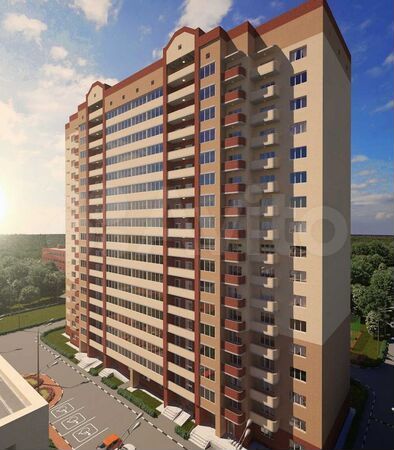 1-к. квартира, 50,3 м², 3/17 эт.