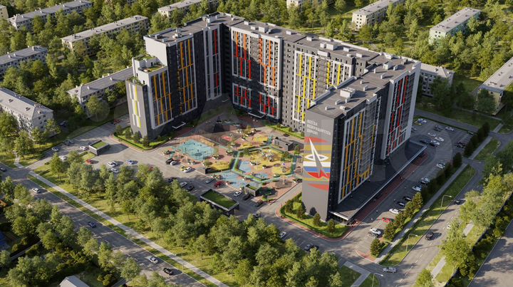 2-к. квартира, 62,4 м², 6/16 эт.