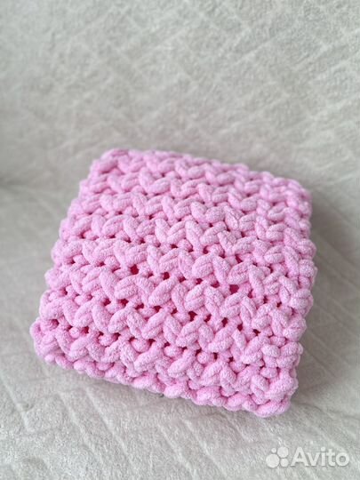 Детские пледы из alize puffy