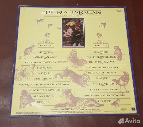 Виниловые пластинки Beatles, Кино, Deep Purple др