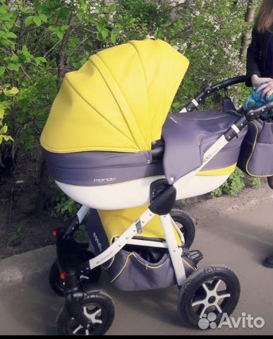 Коляска Expander Mondo 2 в 1 эко кожа