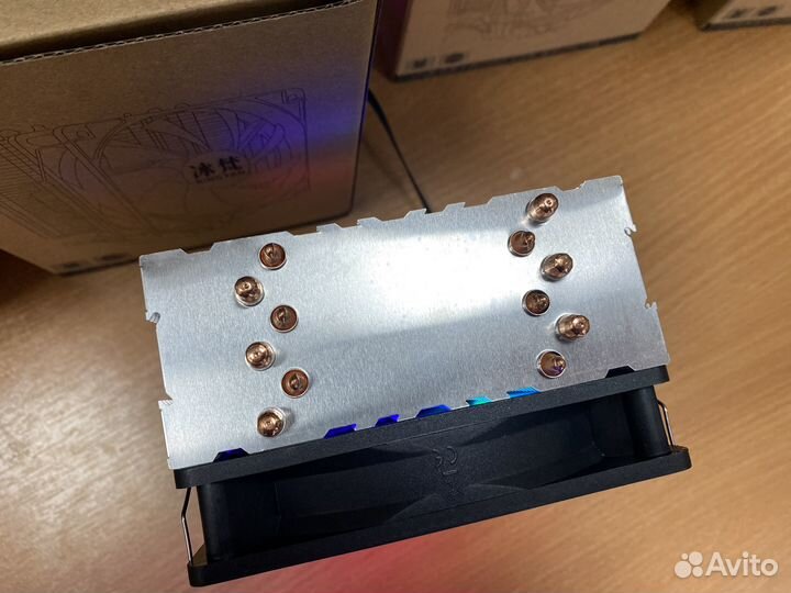 Кулер для процессора Башня RGB 6 трубок 4pin
