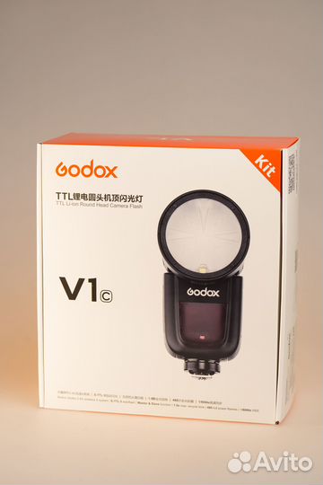 Вспышка накамерная Godox Ving V1 C/S/N/F/O TTL