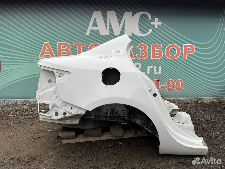 Крыло заднее правое Renault Fluence/Fluence Z.E