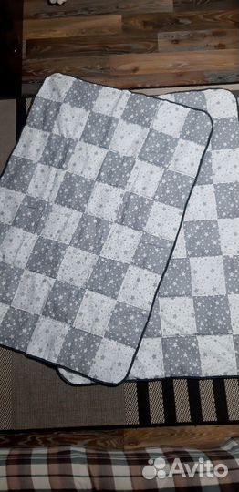 Плед покрывало детское лоскутное