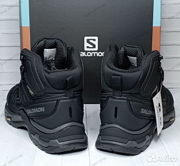 Ботинки Salomon Gore-tex мех