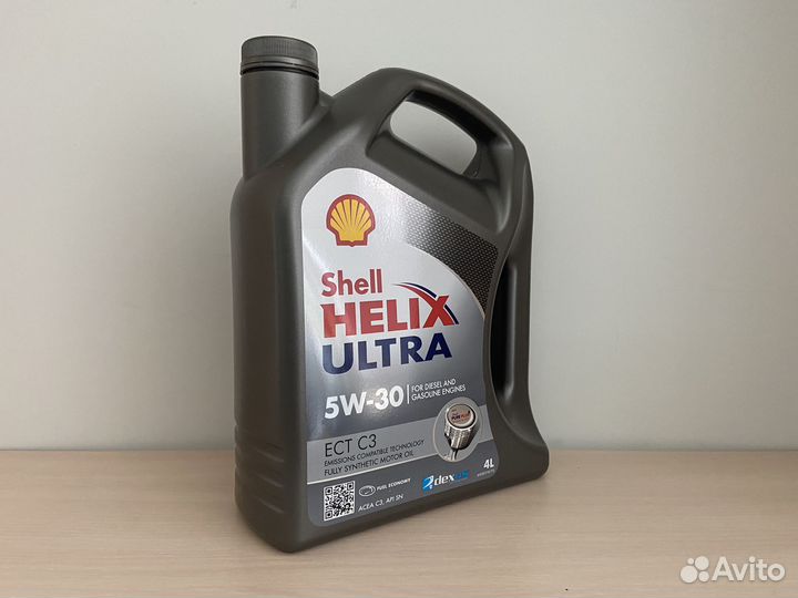 Масло Shell Helix Ultra 5W30 ECT C3 Европа