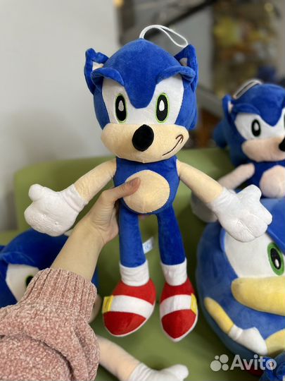 Соник мягкая игрушка