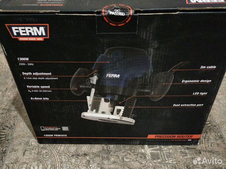 Фрезер ferm prm1015