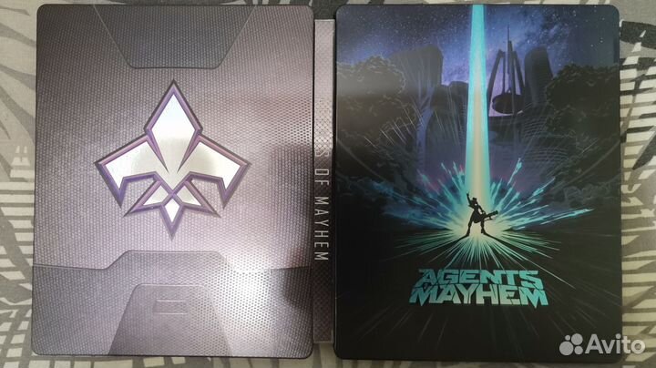 Agents mayhem steelbook ps4