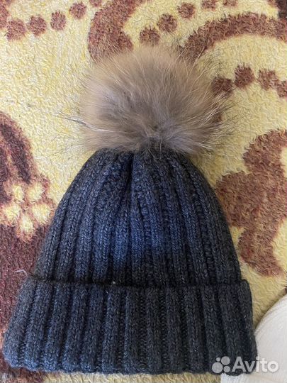 Шапка вязаная женская