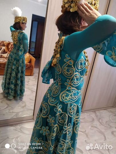 Узбекское платье танцевальное