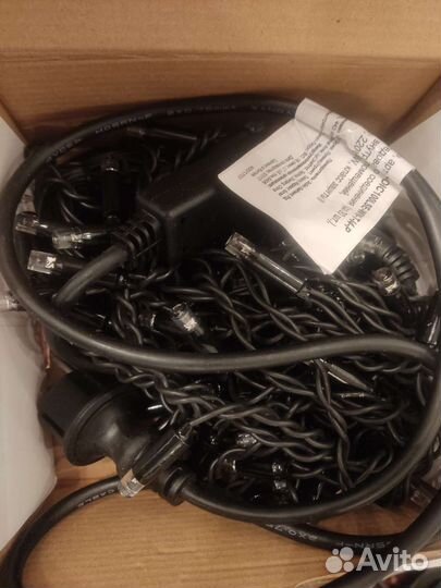 Светодиодная гирлянда уличная бахрома (проф)