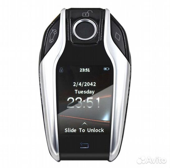 Чехол для SMART ключа BMW / бмв carbon