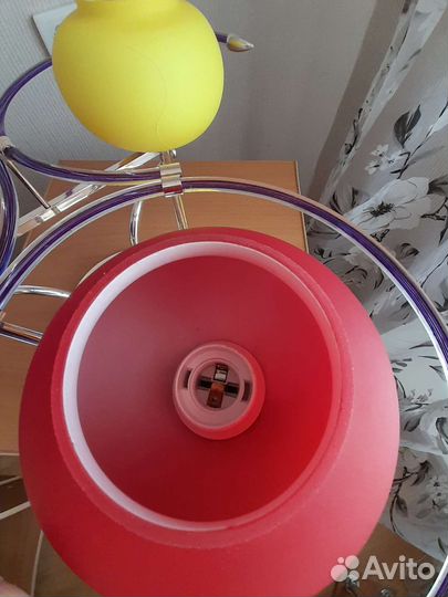 Люстра потолочная бу