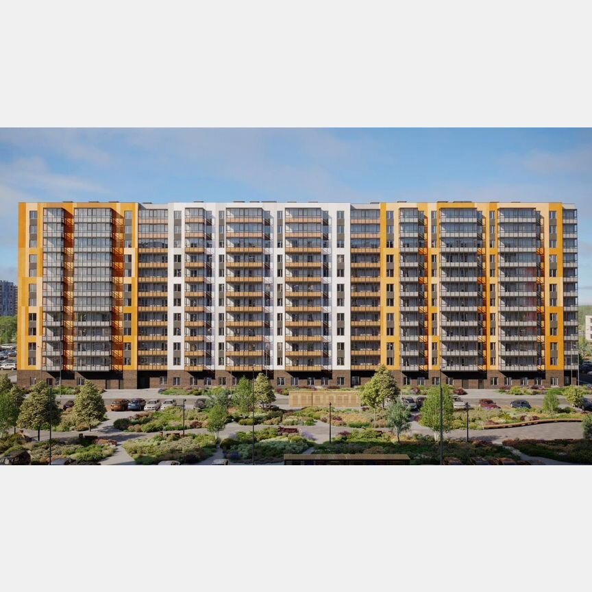 2-к. квартира, 52 м², 9/12 эт.