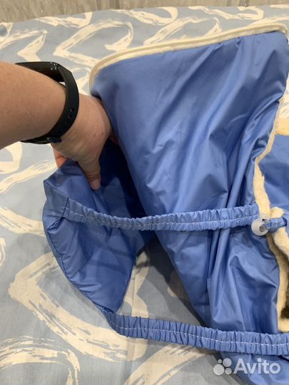 Зимний конверт в коляску