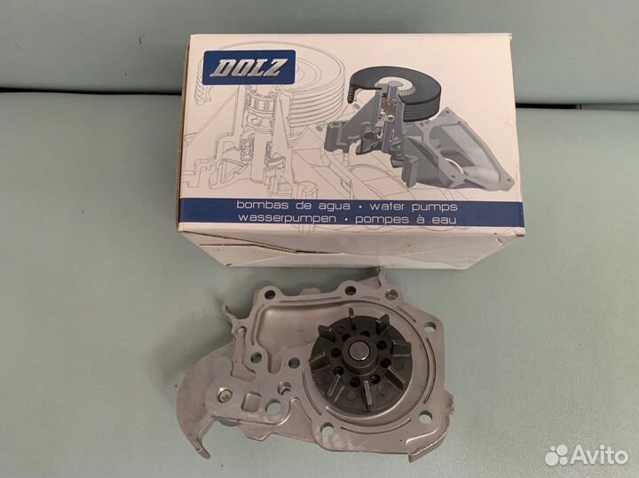 Насос водяной помпа renault logan