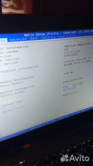 Процессор i7-3612QM SR0MQ PGA-988