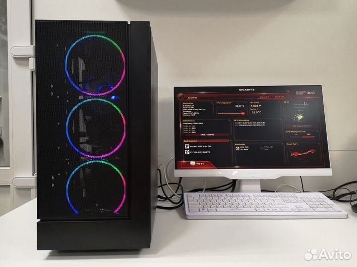 Корпус Formula F-33RGB ATX 3x120mm RGB (Новый)