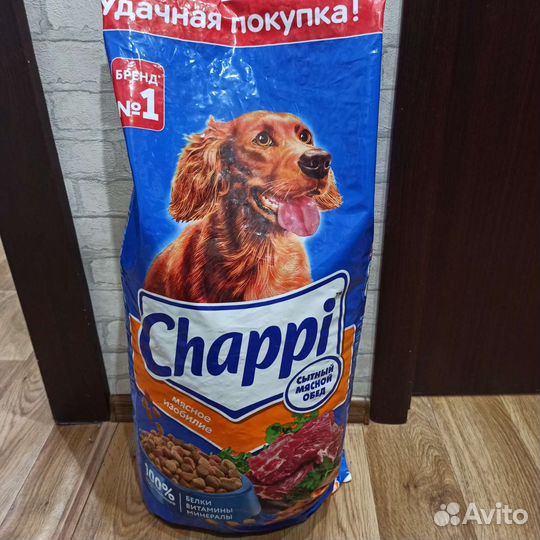 Корм для собак chappi 15 кг