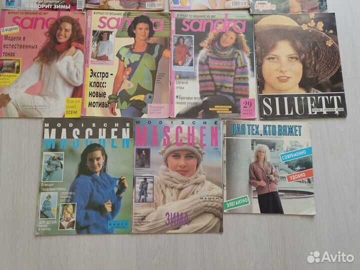 Журналы по рукоделию, вязанию 11 шт
