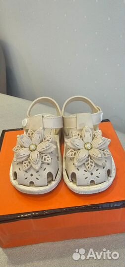 Детские резиновые сандалии 22 р