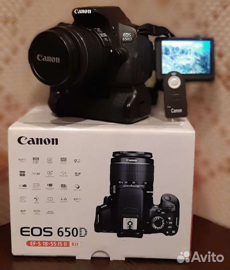 Canon EOS 650 D 18-55 mm+ хорошие допы