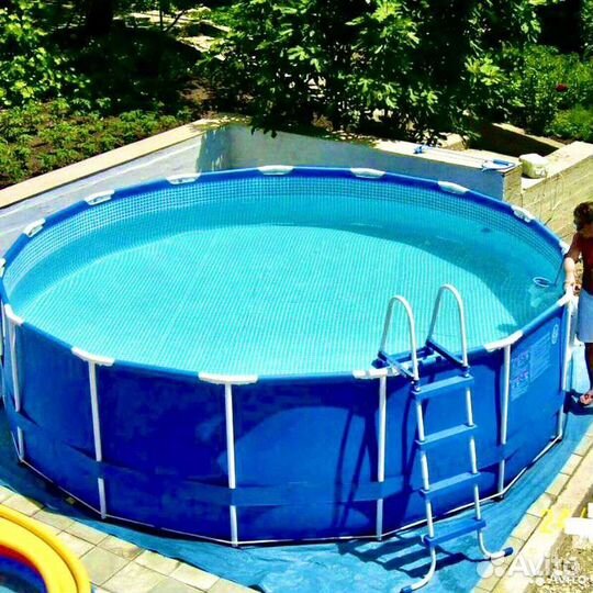 Каркасный бассейн 366 на 122
