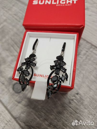 Серьги серебро