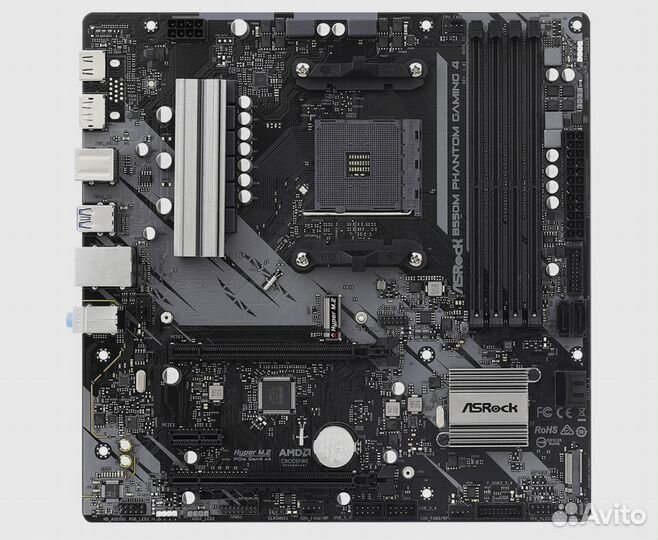 ASRock Материнская плата B550M Phantom Gaming 4