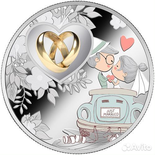 Свадебная монета