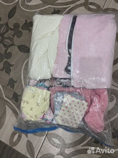 Вещи пакетом на девочку 62 68
