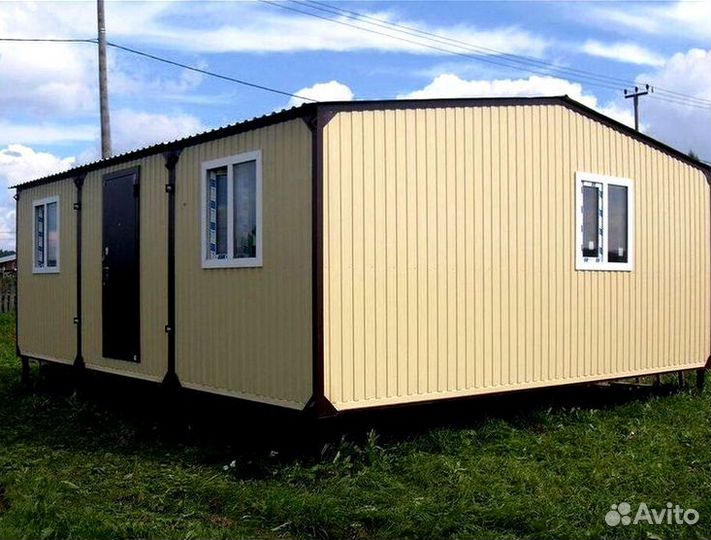 Домик из контейнера