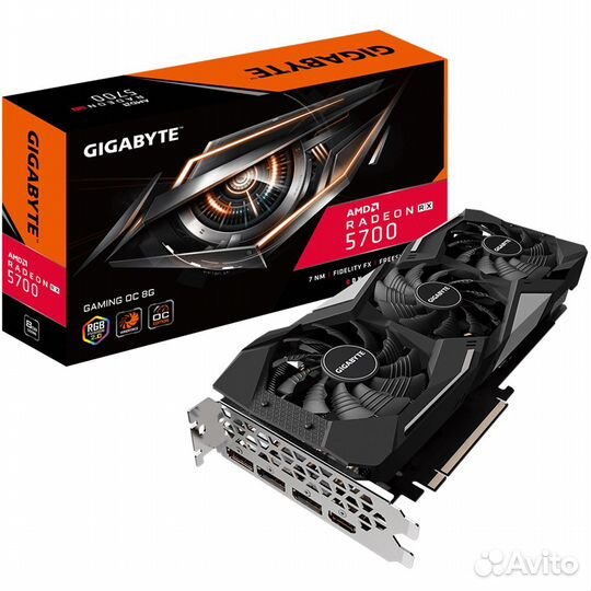 Видеокарта Gigabyte AMD Radeon RX 5700 gaming OC