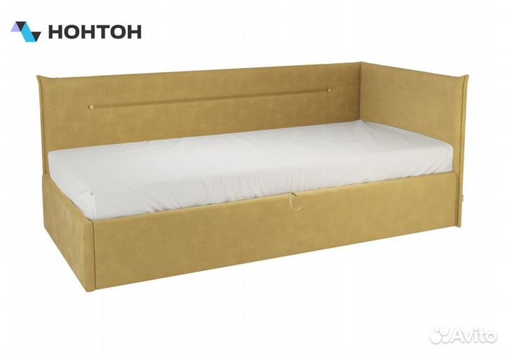 Кровать Альба 0.9 м медовая