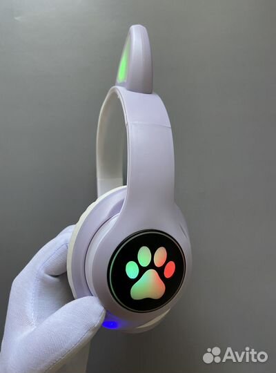 Наушники с кошачьими ушками