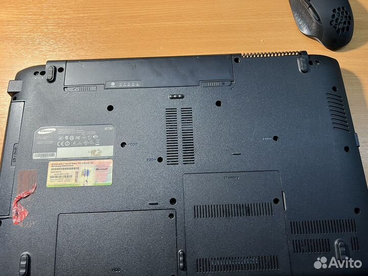 Ноутбук samsung R730