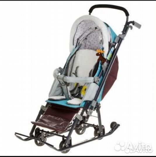 Санки коляска nika