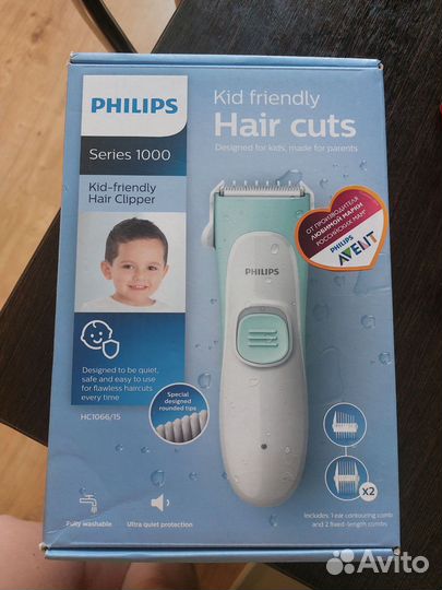 Машинка для стрижки волос philips детская