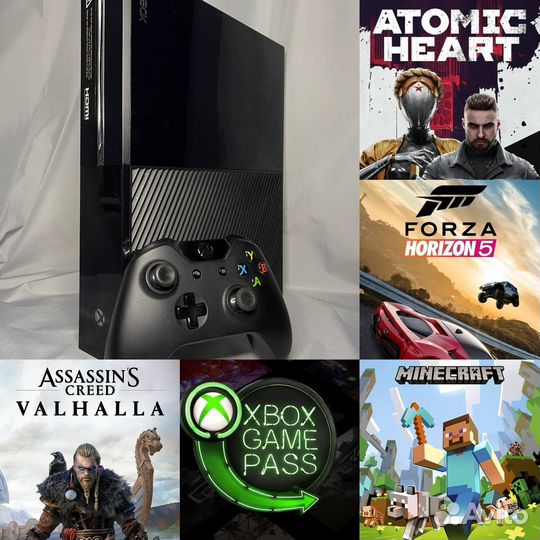 Xbox One + 400 Игр