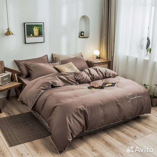 Постельное белье сатин жаккард евро