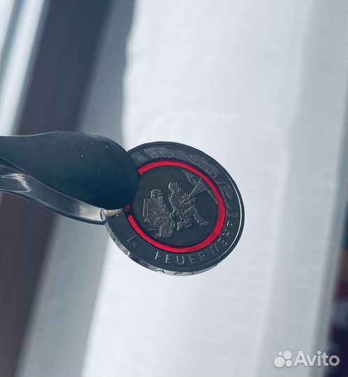 Юбилейная монета Германии 10 евро пожарники