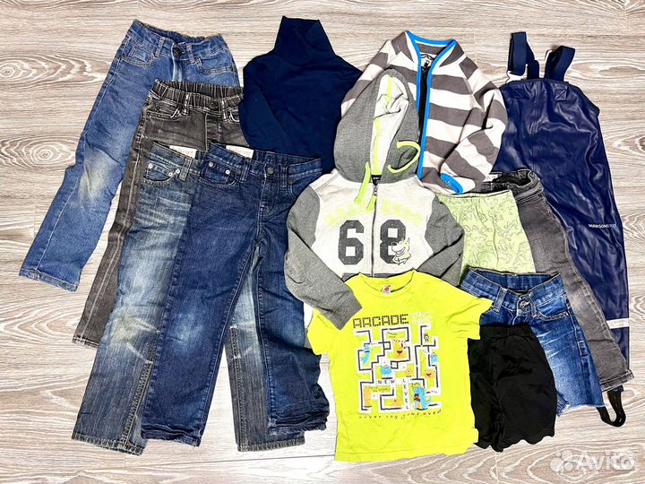 Пакет одежды для мальчика 104-110