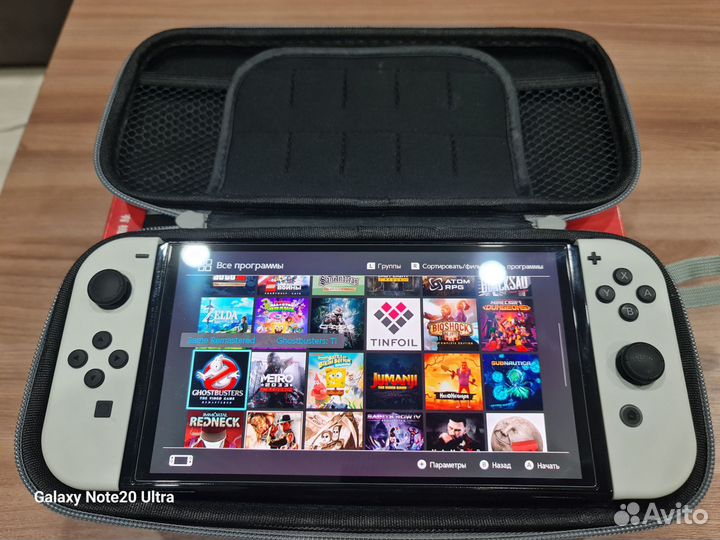 Nintendo switch oled 512GB с двойной прошивкой