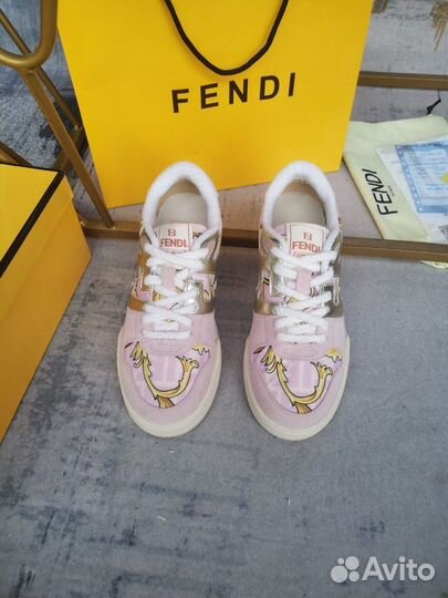 Кроссовки Fendi x Versace The Match