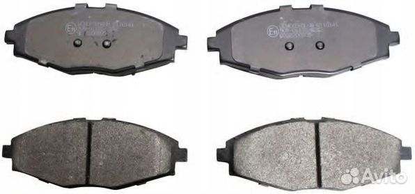 Колодки тормозные Daewoo Matiz