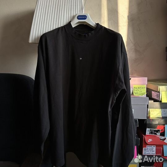 Yeezy x gap balenciaga long sleeve black t-shirt
