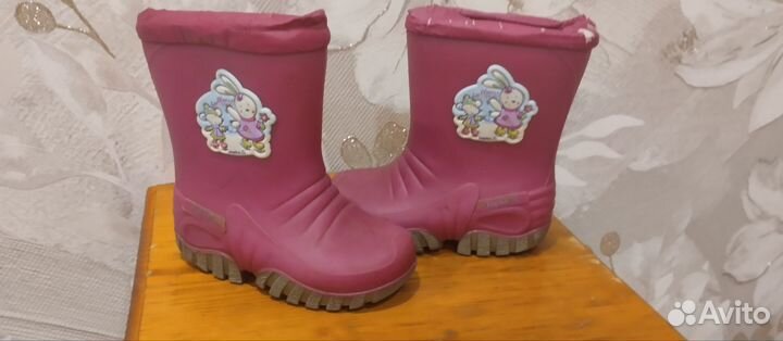 Сапоги резиновые детские