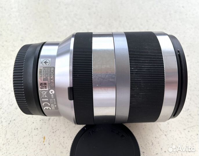 Sony e 18-200 oss